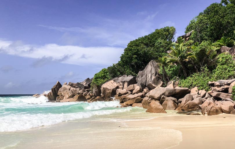 petite anse aux îles Seychelles